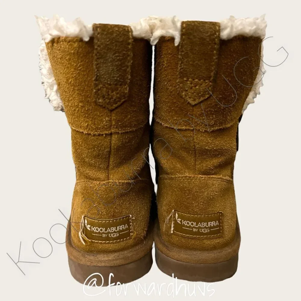 Koolaburra By UGG youth Leather Boots Size 13